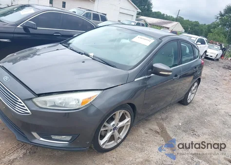 2015 Ford Focus Titanium from USA, damaged, VIN 1FADP3N25FL366073